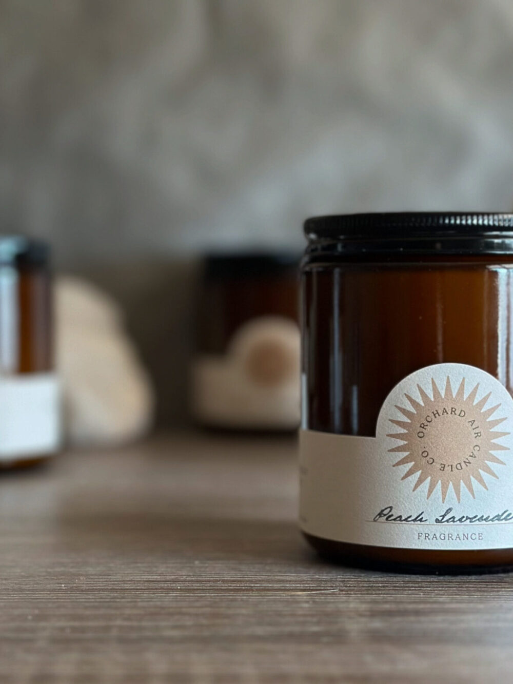 Peach Lavender Candle