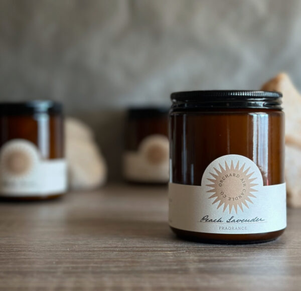 Peach Lavender Candle