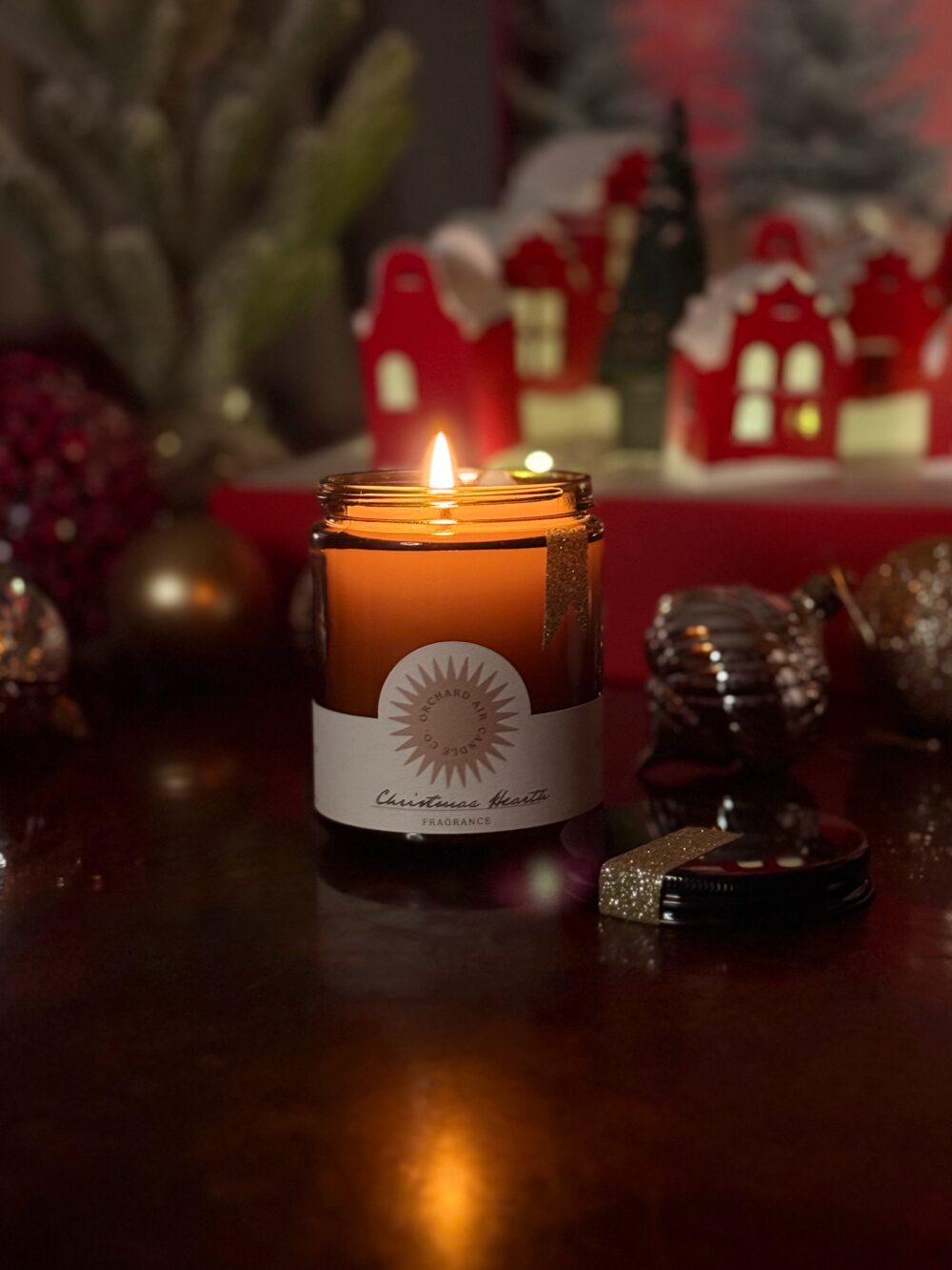 Christmas Hearth Candle